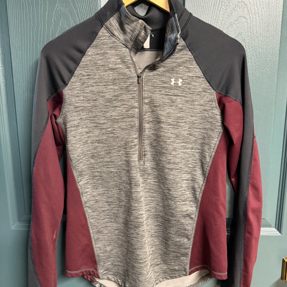 Under Armour Men’s ColdGear 1/4 Zip Fleece Pullover - Medium